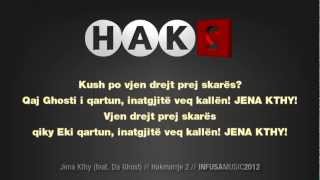 quotJena Kthy feat Da Ghostquot  Ekrem Gj Hakmarrje 2  Lyrics [upl. by Yrol63]