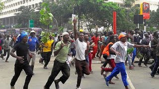 RAILA TUOKOE KAJIADO RESIDENTS STAGE DEMONSTRATIONS OVER HIGH COST OF LIVING AZIMIO NEWS RAILA LIVE [upl. by Pansie855]