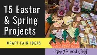 15 Easter Projects  Spring Craft Fair amp Easter Basket Inspiration [upl. by Guillema]