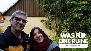 Haus sanieren  Urzustand altes Bauernhaus Teil 1 🏡 Bauvlog 1 [upl. by Tomlinson304]