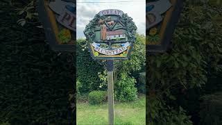 Great Plumstead Village Sign youtubeshorts village villagelife summer summertime uk [upl. by Jasmin572]