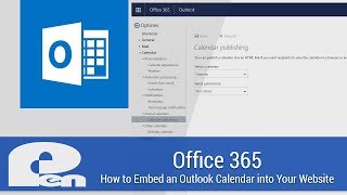 How to Embed an Outlook Calendar into Your Website  Office 365 [upl. by Coats940]