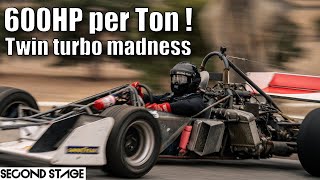 25 liter V6 twin turbo race car is SCARY [upl. by Anuaf256]