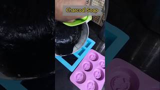 Home Made Charcoal Soap Bars foryou minivlog soap soapmaking beauty care asmr viralshort yt [upl. by Darsie]