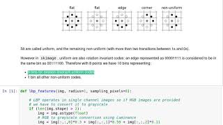 DIP 07  Image Description 4  Texture analysis with LBP implemenation in python and skimage [upl. by Dow]