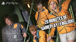 Death Stranding 2 New Exclusive PS5 Pro 20 Minutes Of Gameplay [upl. by Malamud]