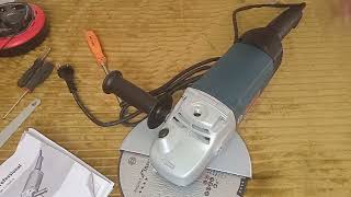 Unboxing and test bosch professional GWS 2000  meuleuse Bosch [upl. by Kristal]