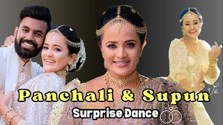 Panchali amp Supun  Wedding Surprise Dance Full  Wedding Day [upl. by Noside627]