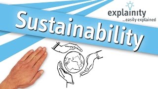 Sustainability explained explainity® explainer video [upl. by Ynabla]