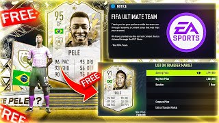 FIFA 22 Players Receive Free 91 Tradeable Peles [upl. by Nelia]