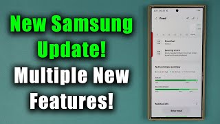 New Samsung Update Adds New Features to Millions of Galaxy Phones  Whats New [upl. by Tubb]