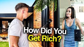 Asking Millionaire Homeowners How They Got Rich [upl. by Drauode]