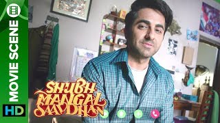 Ayushmann confesses his feelings over a video call  Shubh Mangal Saavdhan [upl. by Daffodil]