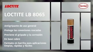 LOCTITE LB 8065  Lubricante AntiGripante [upl. by Ahsetra]