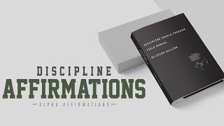 Aggressive Mindset  Discipline Equals Freedom Affirmations  Jocko Willink Motivation [upl. by Enitsenrae]