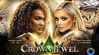 Liv Morgan vs Nia Jax  WWE Crown Jewel 2024  Champion vs Champion [upl. by Damle]