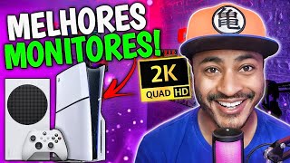 MONITORES para jogar 2K a 60FPS no XBOX SERIES S e PS5 [upl. by Anauqes395]