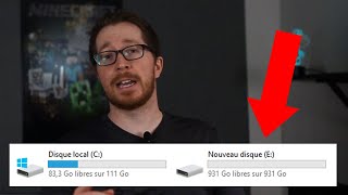 Comment ajouter un deuxième disque sur un ordinateur Windows 10 [upl. by Adaha]