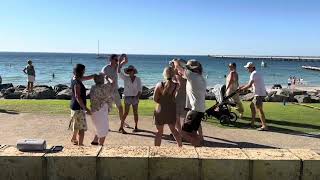 Salsa  Rueda example  Busselton Jetty [upl. by Hasile]