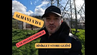 Almanya ilk yil degerlendirme ve bisiklet magazasi gezisi almanyadahayat almanyadayasam bisiklet [upl. by Sibel]