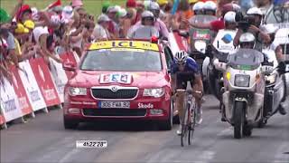 Tour de France 2010  Stage 7  Chavanel solo again [upl. by Marline]