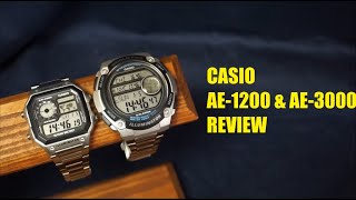 Casio AE1200 amp AE3000 Review [upl. by Elehcir]