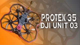 DRONE FPV PROTEK 35 COM A DJI 03 [upl. by Ruben361]