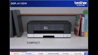 Brother DCPJ4110DW Draadloze allinone inkjetprinter [upl. by Nnylrac]