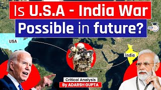 Will USA Go Against India in Future USA Vs India Vs China  StudyIQ [upl. by Burne]