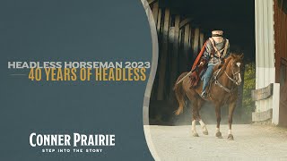 Conner Prairie  Making Headless Horseman 2023 [upl. by Ilka862]