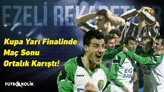 Beşiktaş  Kocaelispor Türkiye Kupası Yarı Finali 199697 Sezonu [upl. by Amandie]