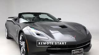 2016 Corvette Convertible Z51 Shark Gray [upl. by Ingra864]