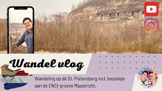 VLOG12  WANDELING op de ST PIETERSBERG incl bezoekje aan de ENCIgroeve MAASTRICHT [upl. by Harper]