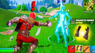 I Pretended To Be BOSS Magneto In Fortnite Early [upl. by Clift]