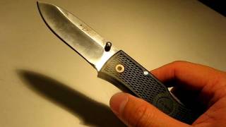 KaBar Dozier 4062 Folding Hunter Knife Review [upl. by Keely]