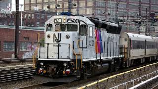 Amtrak amp NJ Transit Harrison Station [upl. by Carmela186]