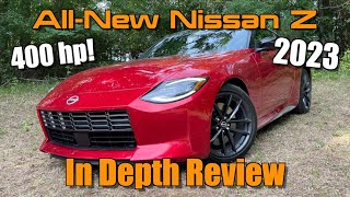 2023 Nissan Z Performance Start Up Exhaust Test Drive amp In Depth Review [upl. by Staten738]