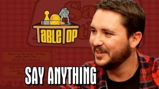 Say Anything Josh A Cagan Matt Mira and Jonah Ray join Wil on TableTop episode 10 [upl. by Lirret]