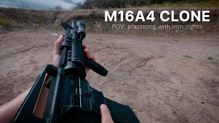 M16A4 w Carry Handle  Modern Warfare Style POV [upl. by Devin]