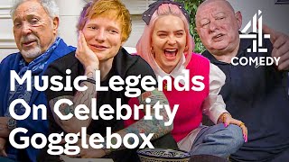 Best of Ed Sheeran AnneMarie amp MORE  Celebrity Gogglebox [upl. by Ddet]