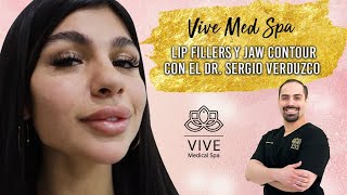 Alejandra Gaxiola at Vive Medical Spa for Amazing Lip fillers and Jaw Contour [upl. by Hoy]