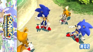 The Sands of Time Doesnt Apply Here  Lets Play Sonic Generations No Commentary  Part 2 [upl. by Lenahtan]