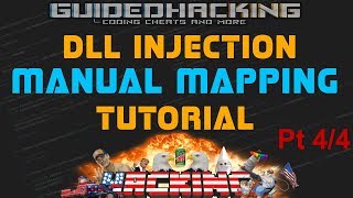 Manual Mapping DLL Injection Tutorial 4of4 [upl. by Vanda428]