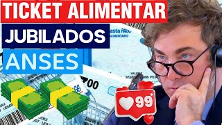 🧧“Tickets Alimentarios” para Jubilados y Pensionados PNC y PUAM de ANSES➕Noticias Jubilados🤩 [upl. by Dun428]