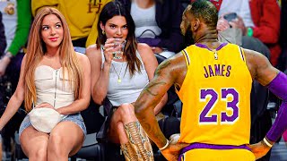 Celebrities at NBA Games 2023 [upl. by Joappa]