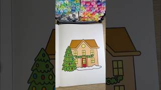 Relax amp color🎨Simply Sarah Studio books on Amazon Cozy Christmas activities asmr coloring book [upl. by Ennairoc930]