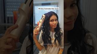 Trying My Wireless Automatic Hair CurlerPinay in GermanyThe LUX Family Vlogs shorts fyp [upl. by Romalda]