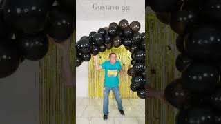 DECORACION CUMPLEAÑOS 🤩 Decoración con globos  Gustavo gg [upl. by Lounge]