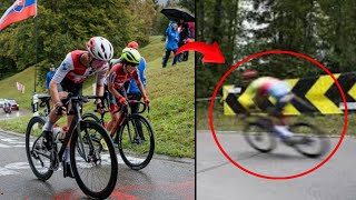 Swiss teenage cyclist MURIEL FURRER dies after crashing at the road world championships [upl. by Evanne]