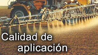 Calidad de aplicación de fitosanitarios Herbicidas Fungicidas Insecticidas [upl. by Dillie]